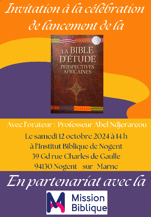 Bible d'étude